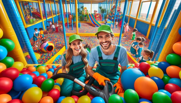 Mantenimiento de parques de bolas en Castilla-La Mancha