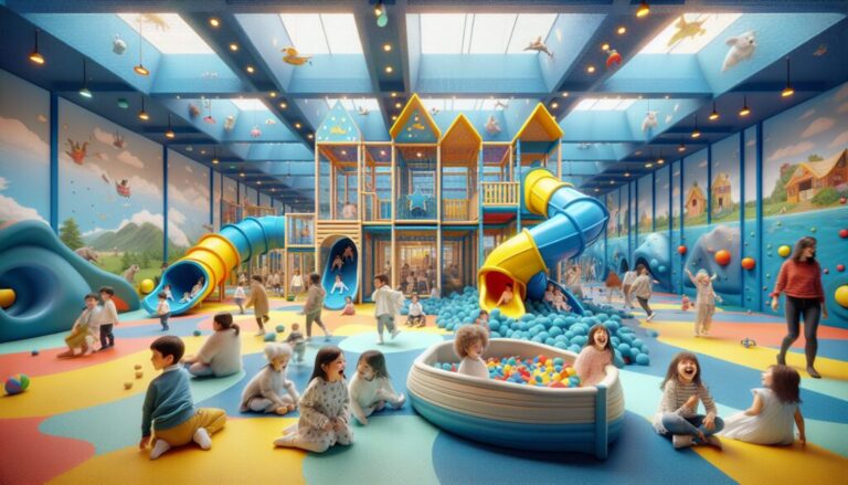 Fabricante de parques interiores para niños en Chile