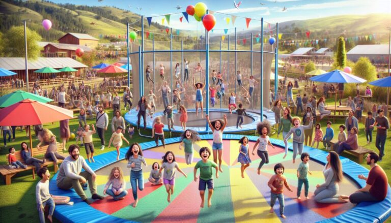 Venta de parques de camas elásticas en Chile