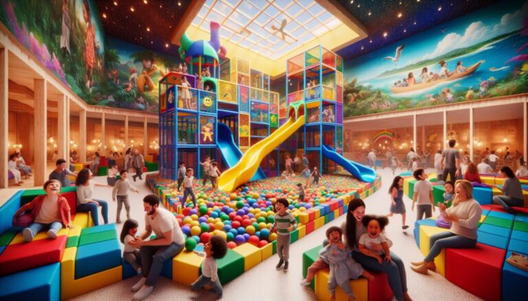 Venta de parques infantiles de interior en Colombia
